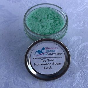 4 Oz Tea Tree Sugar Scrub